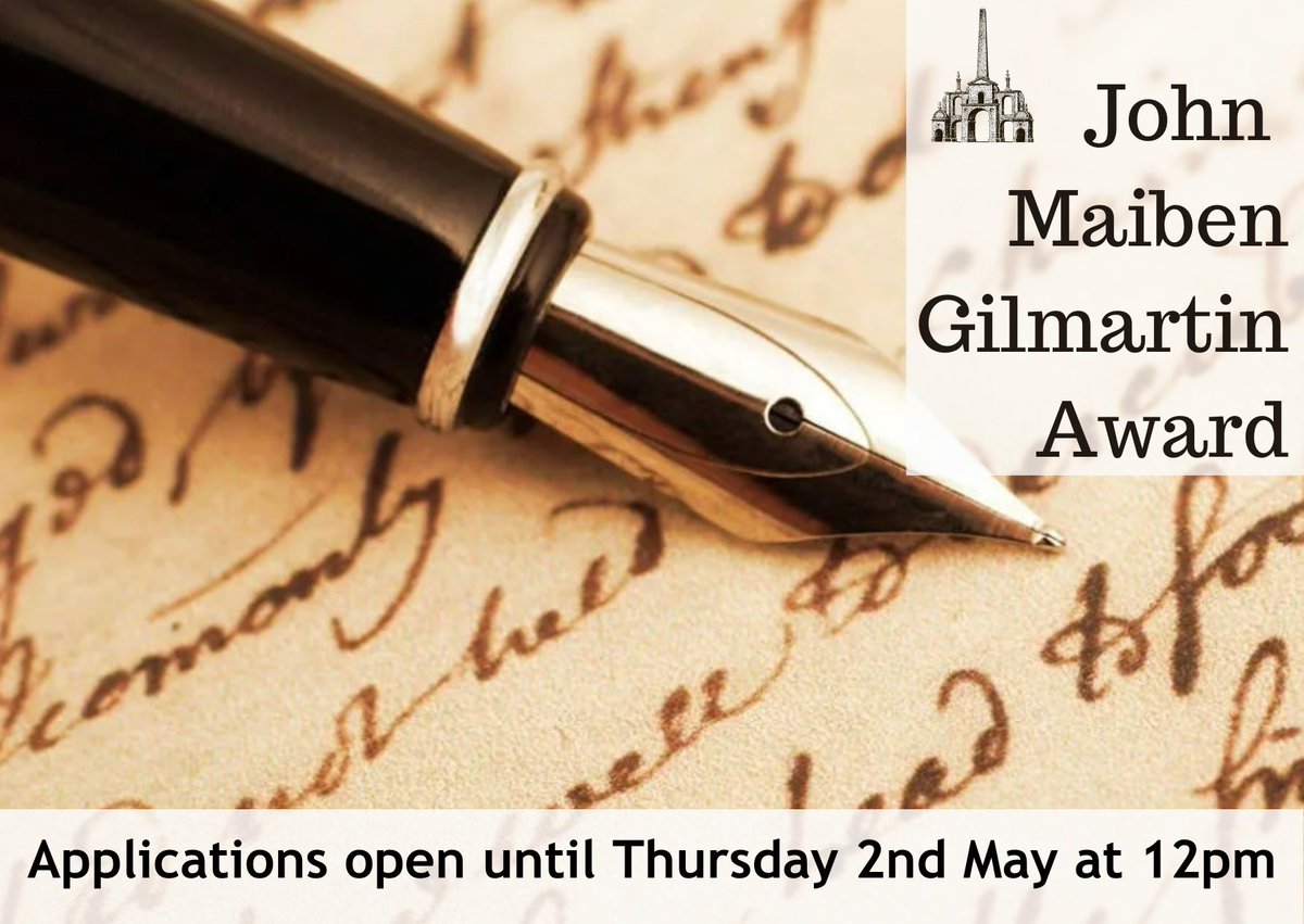 📢We are now accepting applications for our inaugural John Maiben Gilamartin Award This award provides funding to early career scholars engaged in research of Irish art, design, architecture, and culture in the 18th Century. For more info & to apply igs.ie/updates/articl…