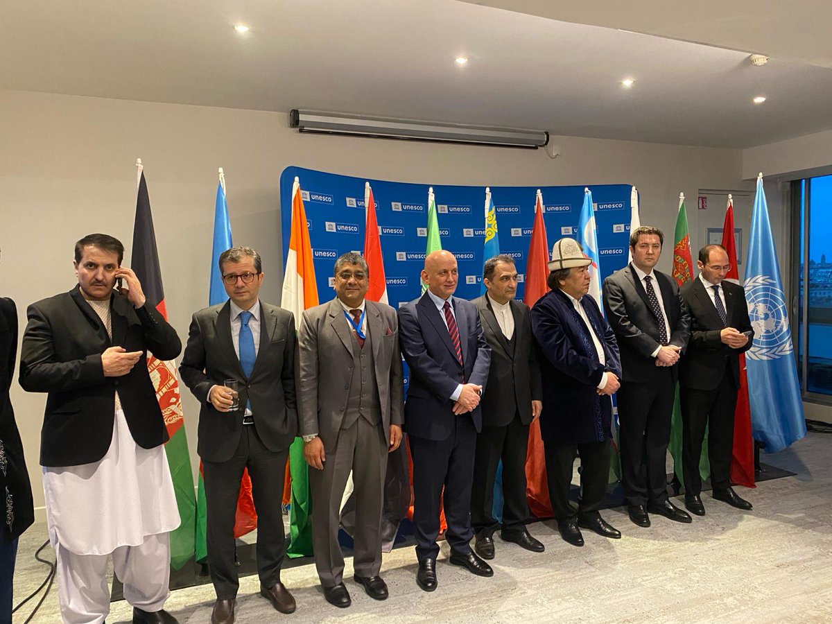 As one of the countries holding the joint inscription of #Nowruz on @UNESCO’s Representative List of Intangible Cultural Heritage of Humanity, India co-hosted an event with its partner countries to the inscription and celebrated Nowruz at UNESCO HQs in Paris. @VishalVSharma7