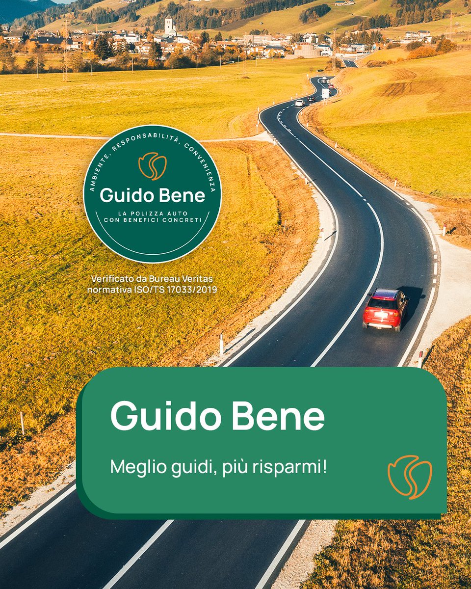 Qualunque sia la strada da percorrere, #Sara è sempre al fianco dei propri clienti con #GuidoBene.
👉 bit.ly/2ERd71D