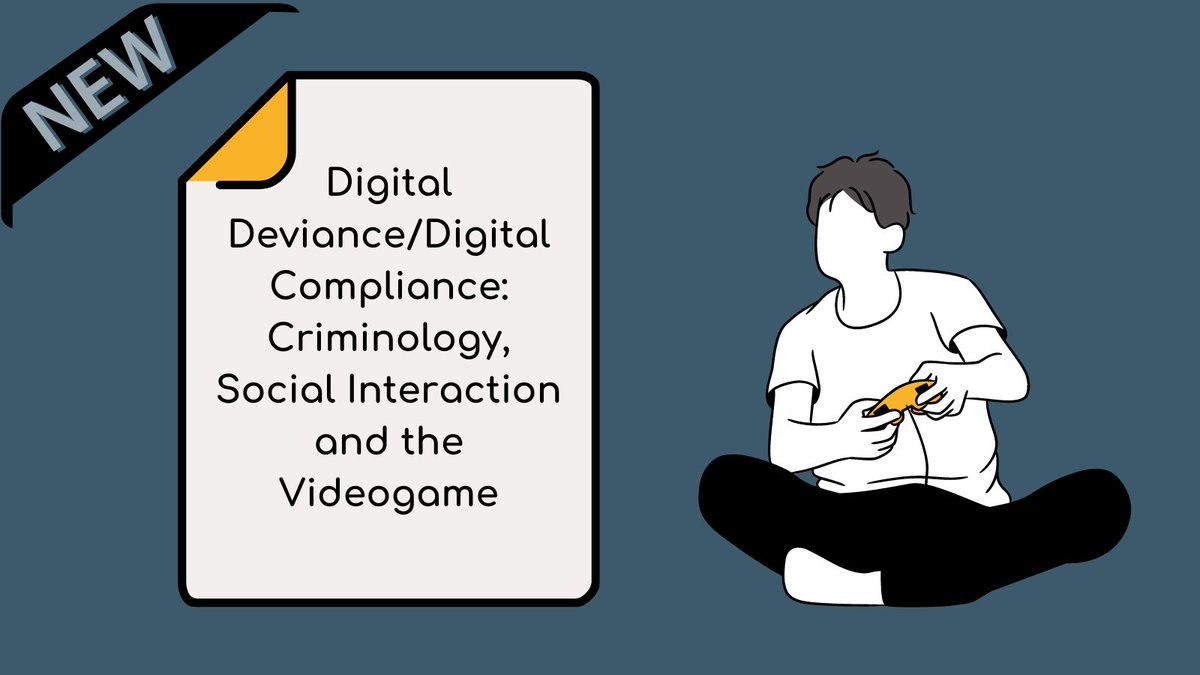 🟡New Report! 
'Digital Deviance/Digital Compliance: Criminology, Social Interaction and the Videogame' by Alistair Henry &amp; Shane Horgan 

👉bit.ly/3IIJu34