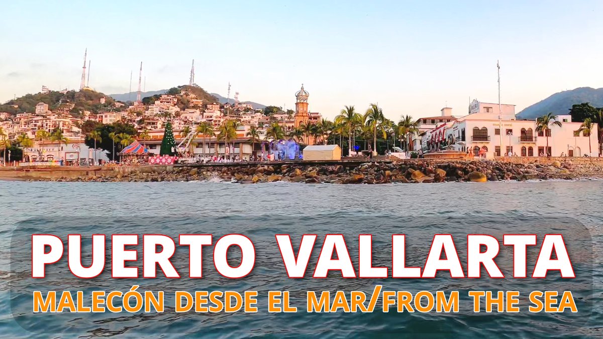 El Malecon de Puerto Vallarta desde el mar / Puerto Vallarta's boardwalk as seen from the sea youtu.be/JPoiNYDsr90?si… via @YouTube