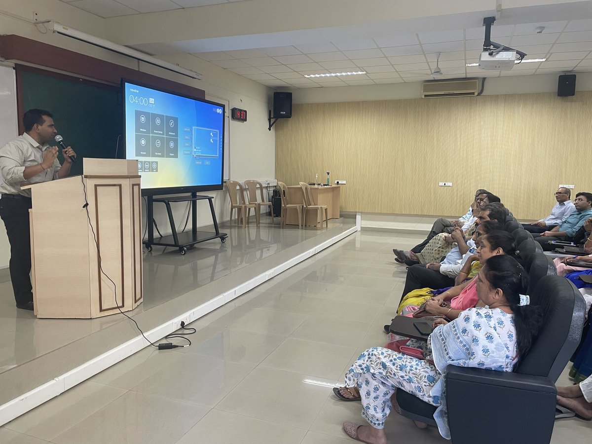 Was part of the New Born Screening (NBS) training session for detection of inborn errors of metabolism (IEM) for BBMP medicos at IISC in collaboration with National Quality Foundation Lab. I congratulate Shri Vasant Rao &amp; Utpal Tatu for this initiative. Let's take it forward.