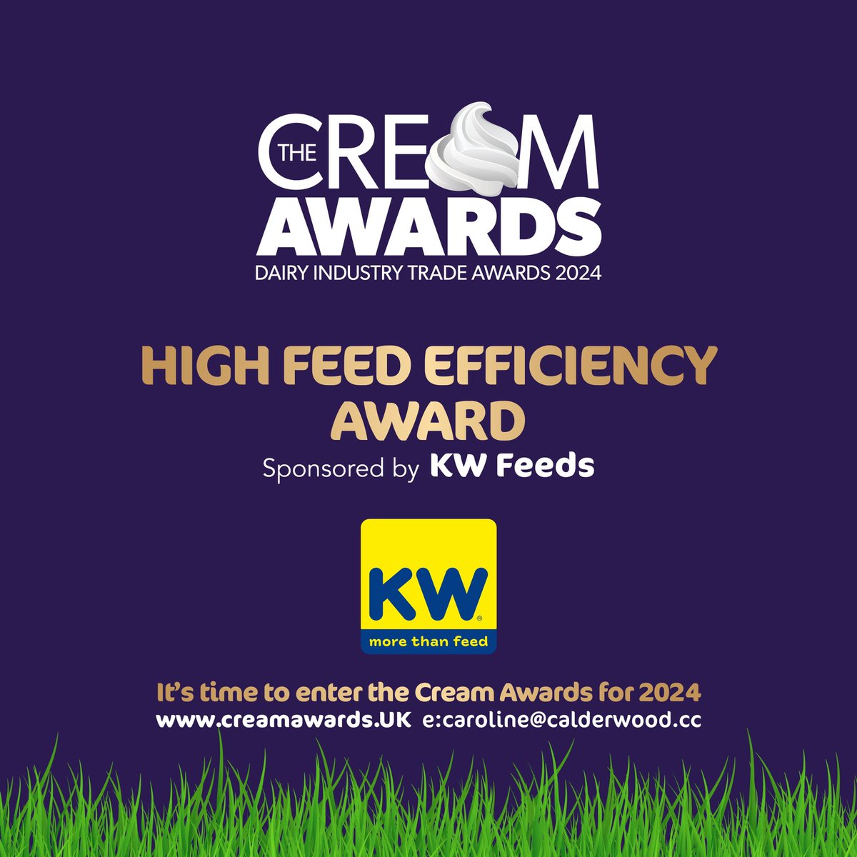 Cream Awards 2024 – open for entry. Start thinking about your entry, or nominate someone you know. See the entry form in the March British Dairying or go online now to creamawards.UK E.caroline@calderwood.cc, 01892 231604. #creamawards #teamdairy