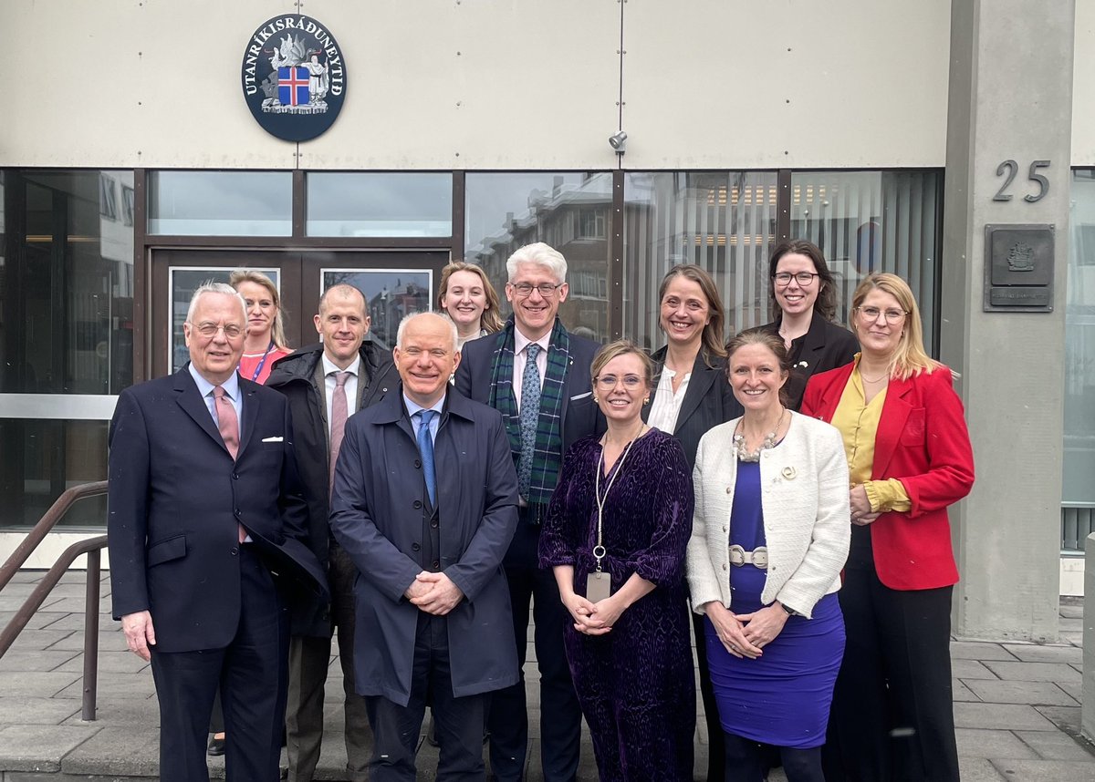 Many thanks to our UK colleagues for a productive 🇬🇧🇮🇸 bilateral dialogue, reflecting our excellent partnership, shared interests and values. @FCDOGovUK @UKinIceland