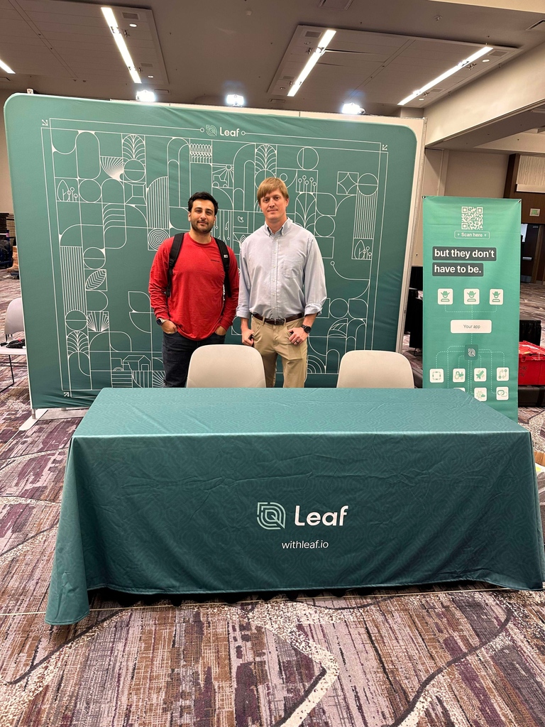Leaf Agriculture (@leafagriculture) on Twitter photo Yesterday we kicked off day 1 of <a href="/WorldAgriTech/">World Agri-Tech</a> in San Francisco. The team have been having a great time networking, learning about advancements in the industry and even managed to squeeze in some sightseeing along the way
Come and visit the Leaf team at booth #37 if you're here Yesterday we kicked off day 1 of <a href="/WorldAgriTech/">World Agri-Tech</a> in San Francisco. The team have been having a great time networking, learning about advancements in the industry and even managed to squeeze in some sightseeing along the way
Come and visit the Leaf team at booth #37 if you're here
