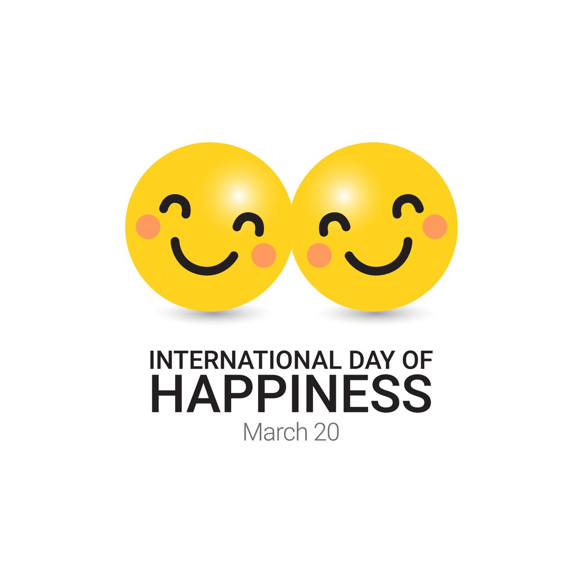 Its International Day of Happiness. Happiness is important to our health and wellbeing. This years theme 'Building a better world together' focuses on the effort and resilience to cultivate happiness on a global scale. Be happy with your day today.