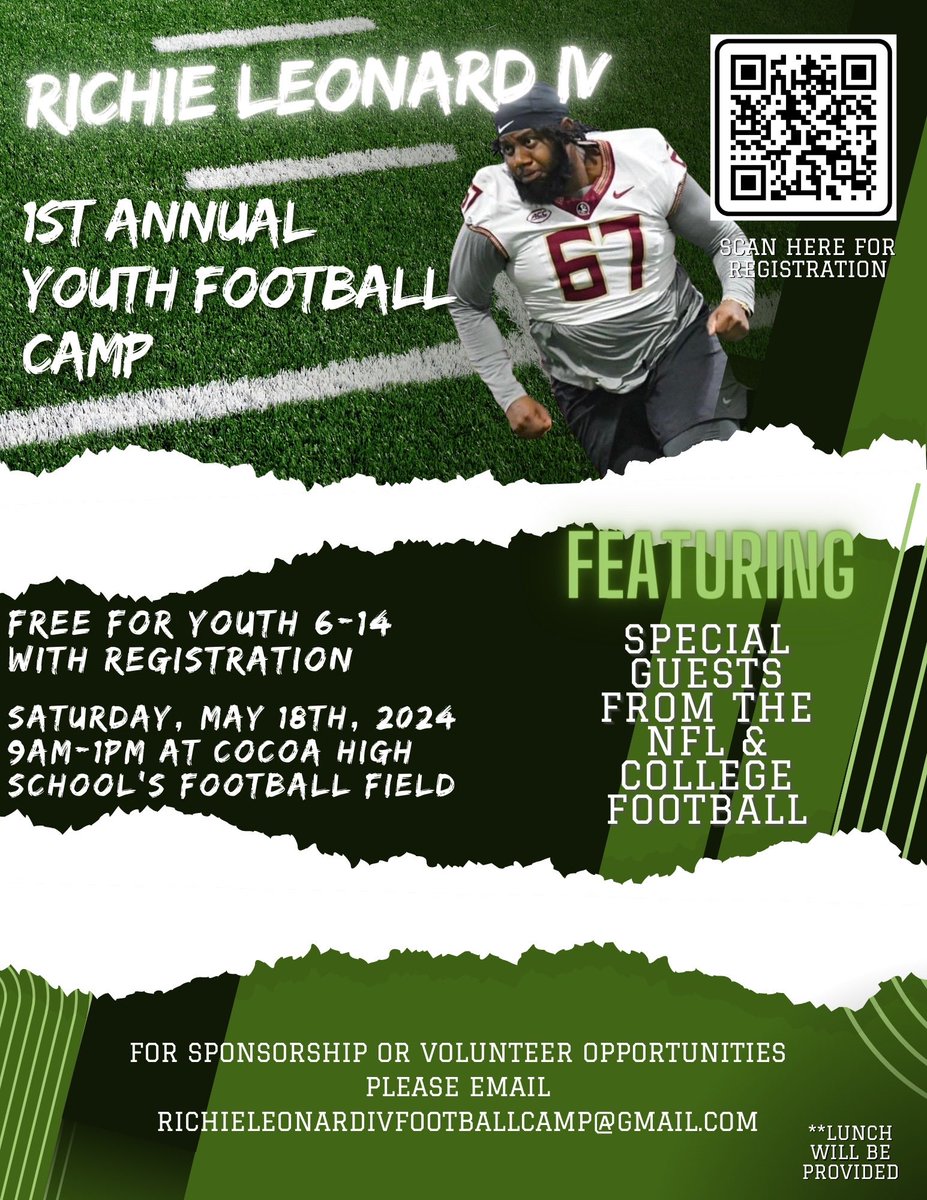 Like - Share - Retweet 
Let’s get these kids signed up for a day of fun and learning….