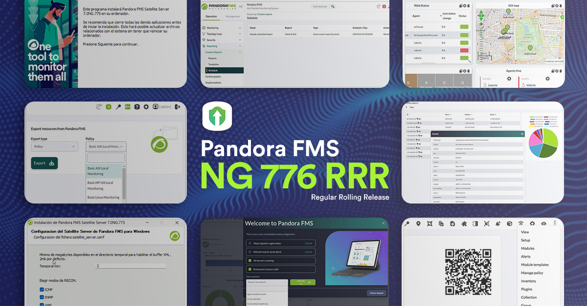 pandorafms's tweet image. 📢Important announcement!🖥️ The latest version Pandora FMS NG 776 RRR is here 👉 bit.ly/3IK4BCd Check out all the changes and new features we incorporated!👀

#PandoraFMS #NewRelease #AdvancedMonitoring