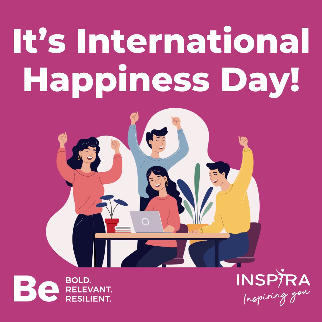 Finding #happiness in your career is crucial. Inspira can help you land a job you'll love or achieve that perfect work-life balance. Call us today on 0345 658 8647 to book a FREE appointment and we can help you make your workday something to look forward to.