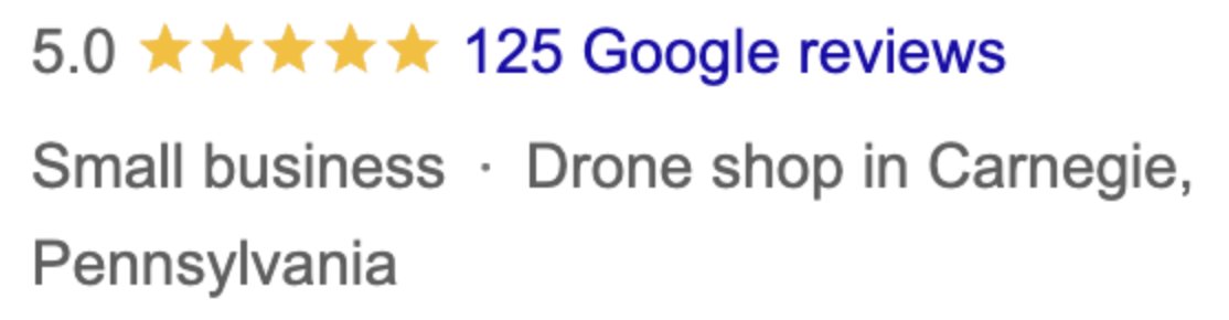 SarahBlocksidge's tweet image. I know the small business attribute is #notnew but this is my first time seeing it, interesting it shows up before the main category🤔