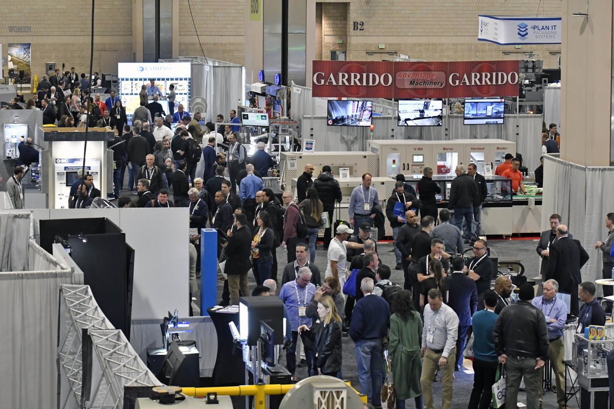 packexposhow's tweet photo. The final day of #PACKEXPOEast has begun! This is your opportunity to discuss projects with top suppliers and find solutions in person on the show floor. https://t.co/2yY1ZCj1q1