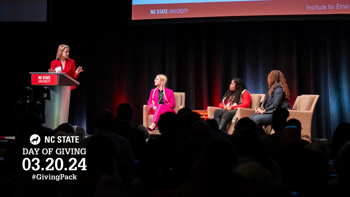 Your support on NC State Day of Giving brings leaders &amp; community members together, in our Emerging Issues Forums and other convenings, to address our state’s most pressing issues for a more vibrant future for all. #GivingPack to IEI makes a difference! dayofgiving.ncsu.edu/organizations/…