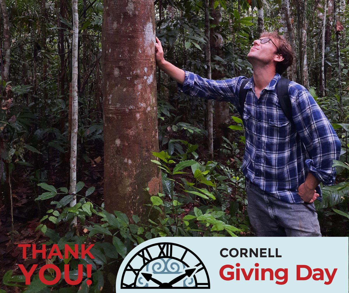 Thank you for your participation on #CornellGivingDay! Together, we’re changing lives that change the world. Your generosity made a real difference for Cornell graduate students!