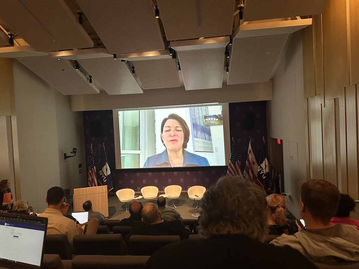 #EVN24 Day 3 keynote speaker, The Honorable @amyklobuchar , U.S. Senate,Minnesota (D)