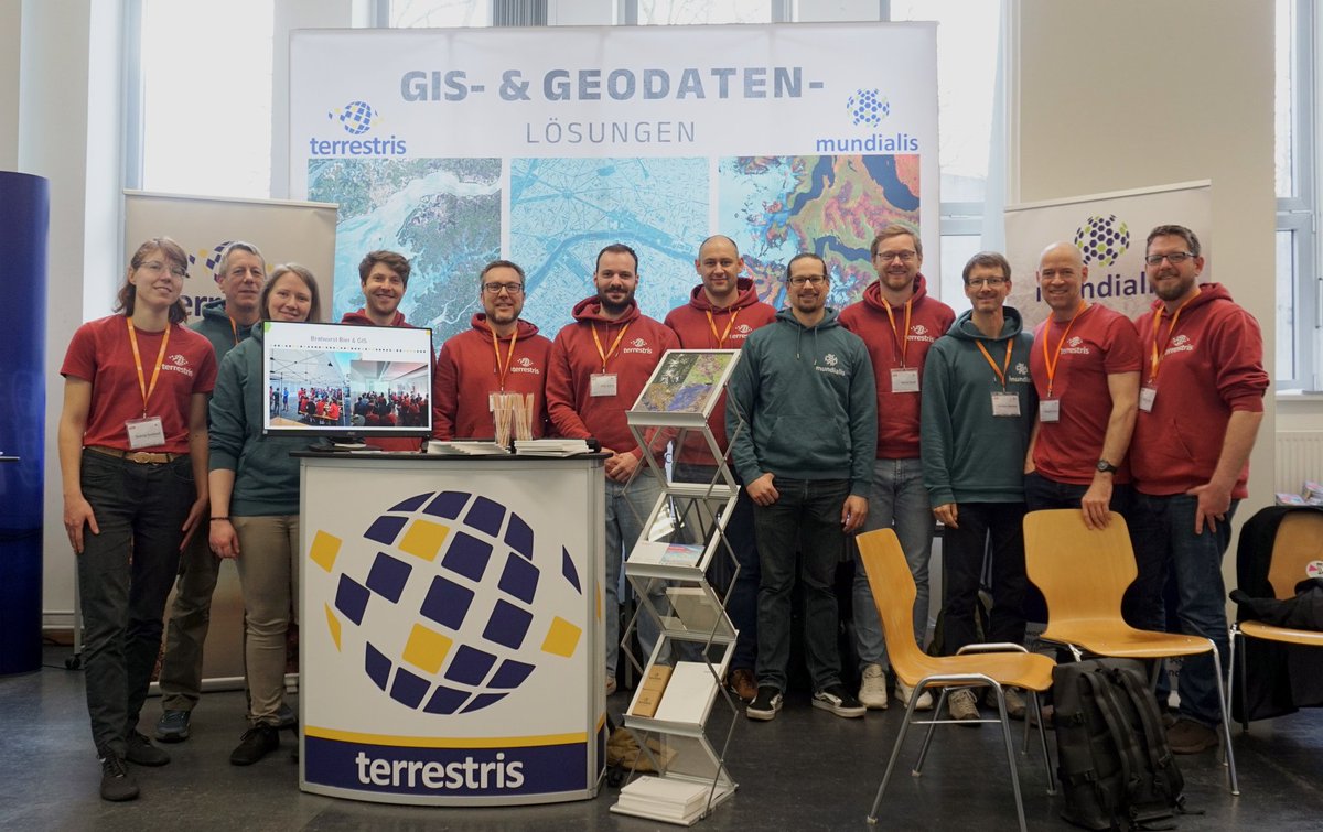 @MundialisInfo und @terrestrisde sind bereit für die #fossgis2024 #fossgis @FOSSGIS_Konf