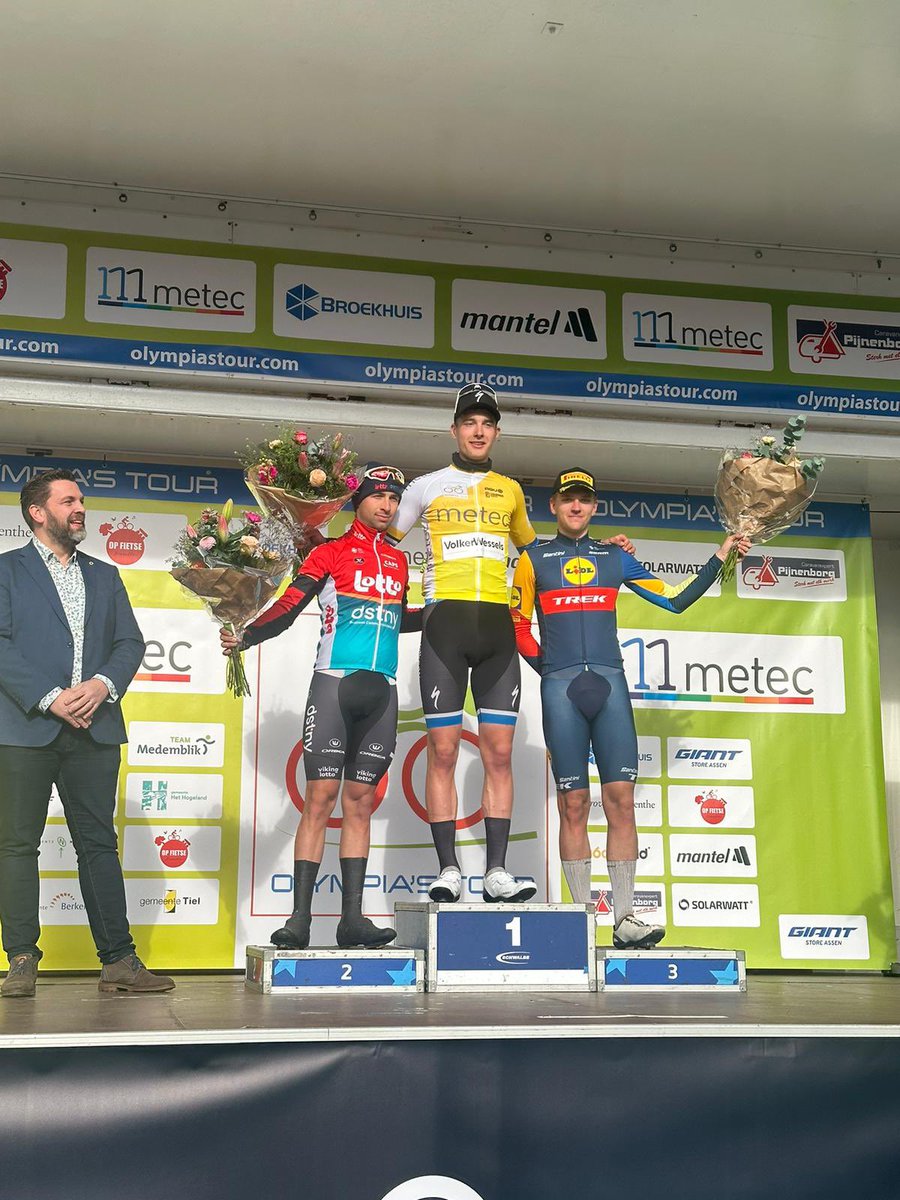 Third place for Kristian Egholm in the opening stage of <a href="/OlympiasTour/">Olympia's Tour</a> #OT2024 💪