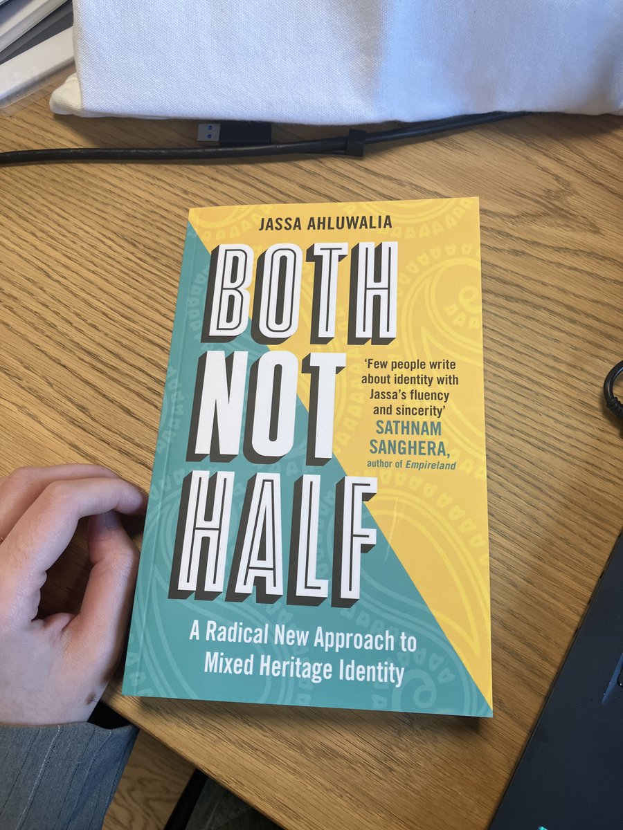 🚨PROOF ALERT!🚨

I have LIMITED PROOFS of award-winning filmmaker Jassa Ahluwalia's upcoming book on mixed heritage identity #BothNotHalf

Email sales@bonnierbooks.co.uk or DM me to claim yours! 💛