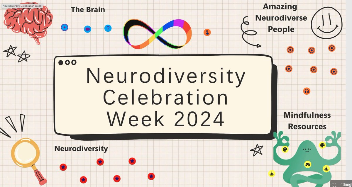 Working with our @eSgoil primary learners to find out more about #NeurodiversityCelebrationWeek with a thinglink full of information, inspiring faces, support and resources. Love that our learners asked for this to be part of our class ❤️thinglink.com/scene/18260173…