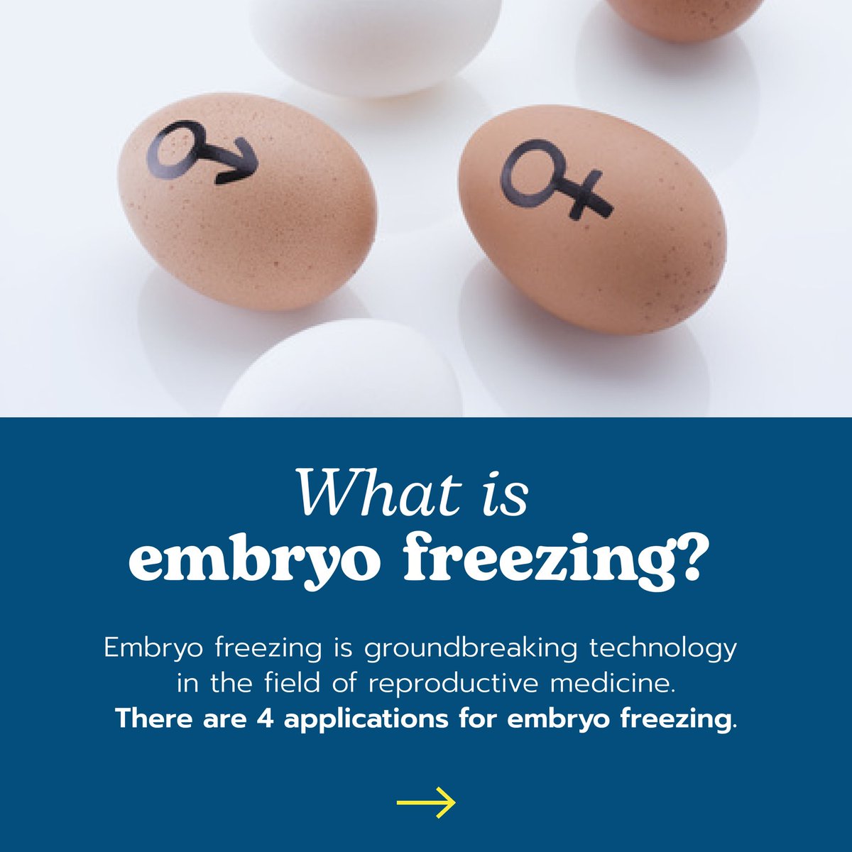 The groundbreaking technology of embryo freezing has been a valuable source of hope for individuals and couples on their reproductive journey. 🧬🌱

🧵