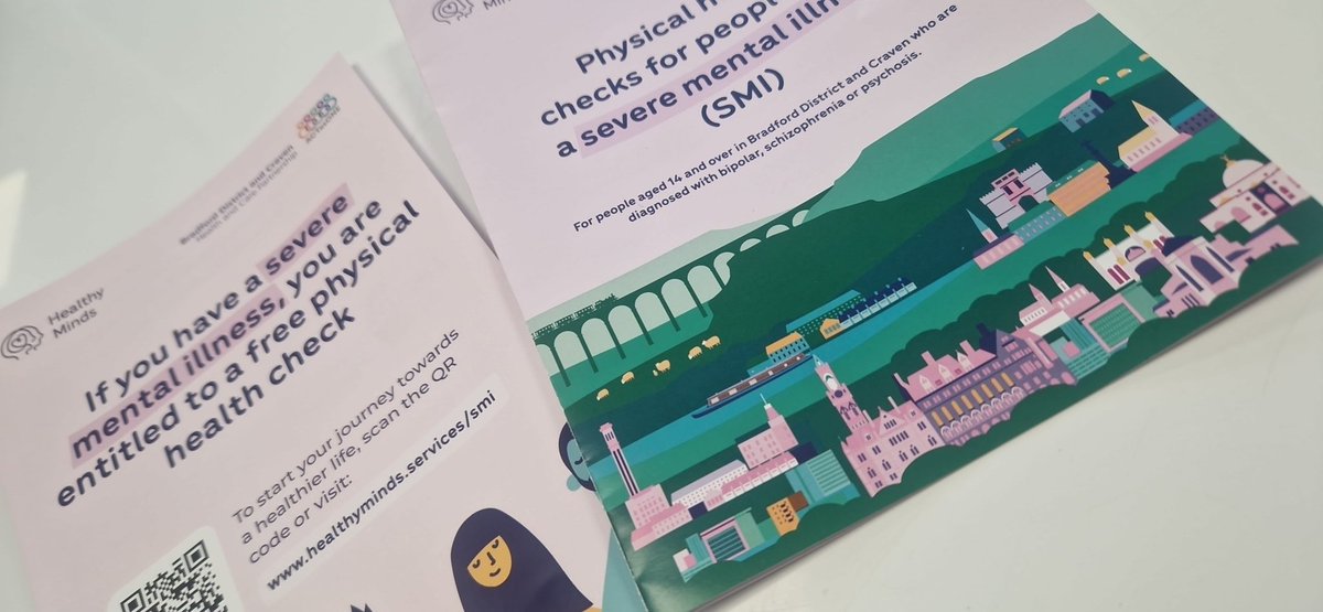 Our new leaflets have landed!
#SMI #TacklingHealthInequalities