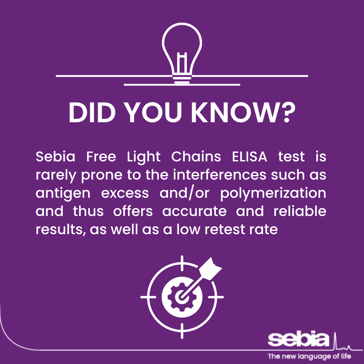 SebiaUS's tweet image. Click the link below to learn more about the strong clinical performance obtained with Sebia’s cost-effective sFLC solution:
eu1.hubs.ly/H07_Lbc0
#sFLC #Myeloma #Sebia #IMWG #MonoclonalGammopathies #FreeLightChains #Laboratory