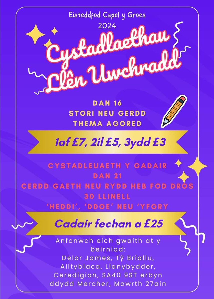 Eisteddfod Capel y Groes tweet media