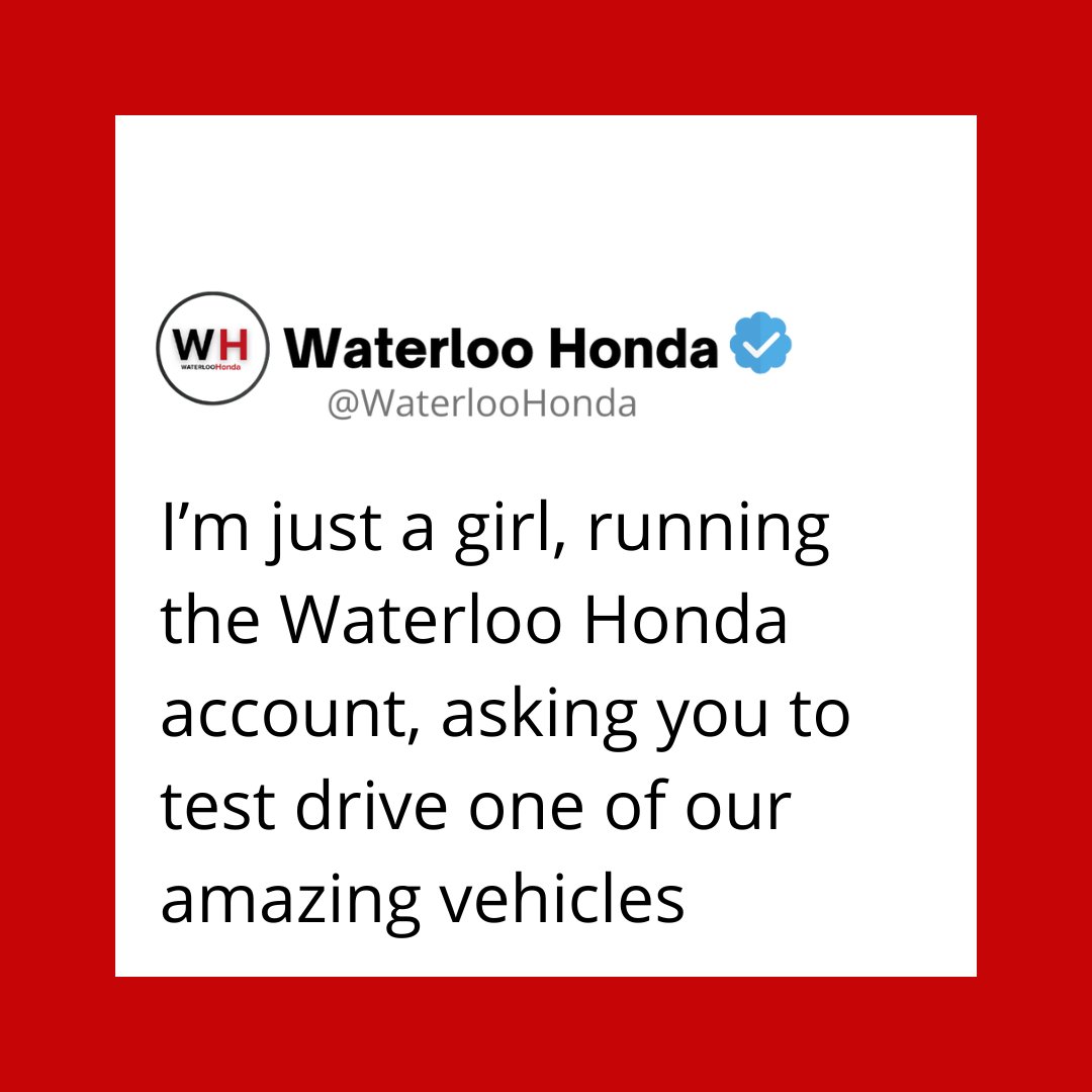 WaterlooHonda's tweet photo. Please? You'll love them I promise. https://t.co/E1l1FulMx1