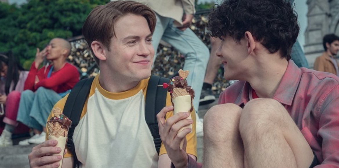 PopCrave's tweet image. Season 3 of ‘Heartstopper’ will be released this October.