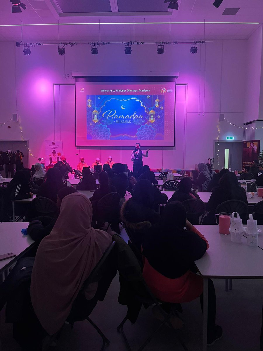 WindsorOlympus's tweet image. Windsor Olympus Academy was proud to host our first heartwarming Iftar, bringing our community together for meaningful connections and shared experiences. Thank you to everyone who joined us, @Almusafirun. Here&apos;s to fostering unity and understanding! 🌟 #CommunityBonding