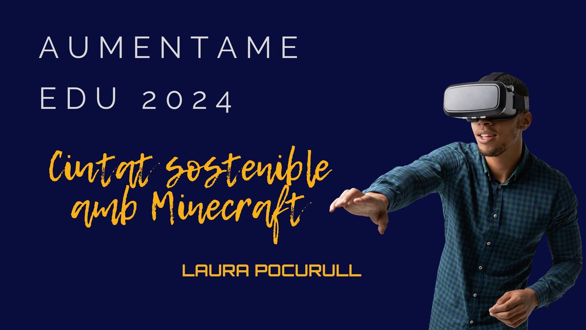 Vídeo 'Ciutat del futur amb Minecraft' subtitulado en castellano de Laura Pocurull a Aumentame EDU 2024 @EspiralOdite, @mudejarico, @xsune, @NewsNeus, @caminologa, @LastrarotH, @nsabate4, @jplanasga, @igrezan #odite @AumentaMe youtu.be/4I0EPw6x0nk?si…