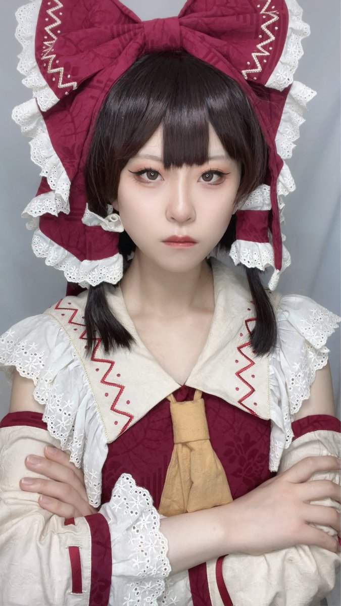 #cosplay #東方コスプレ 博麗の巫女