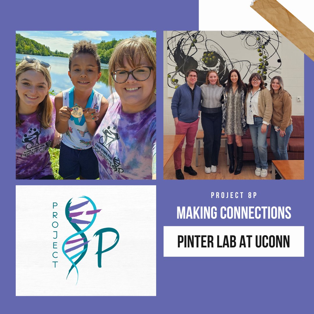 Thank you to the (Stefan) Pinter lab at <a href="/uconnhealth/">UConn Health</a>  for hosting our CEO, Bina Shah and 8p mom volunteer, Emma West and inviting them to the BIO CT and Jackson Labs #RareDiseaseDay event. Special thanks to Erin and Rachael , dedicated scientists in the Pinter Lab! #Project8p