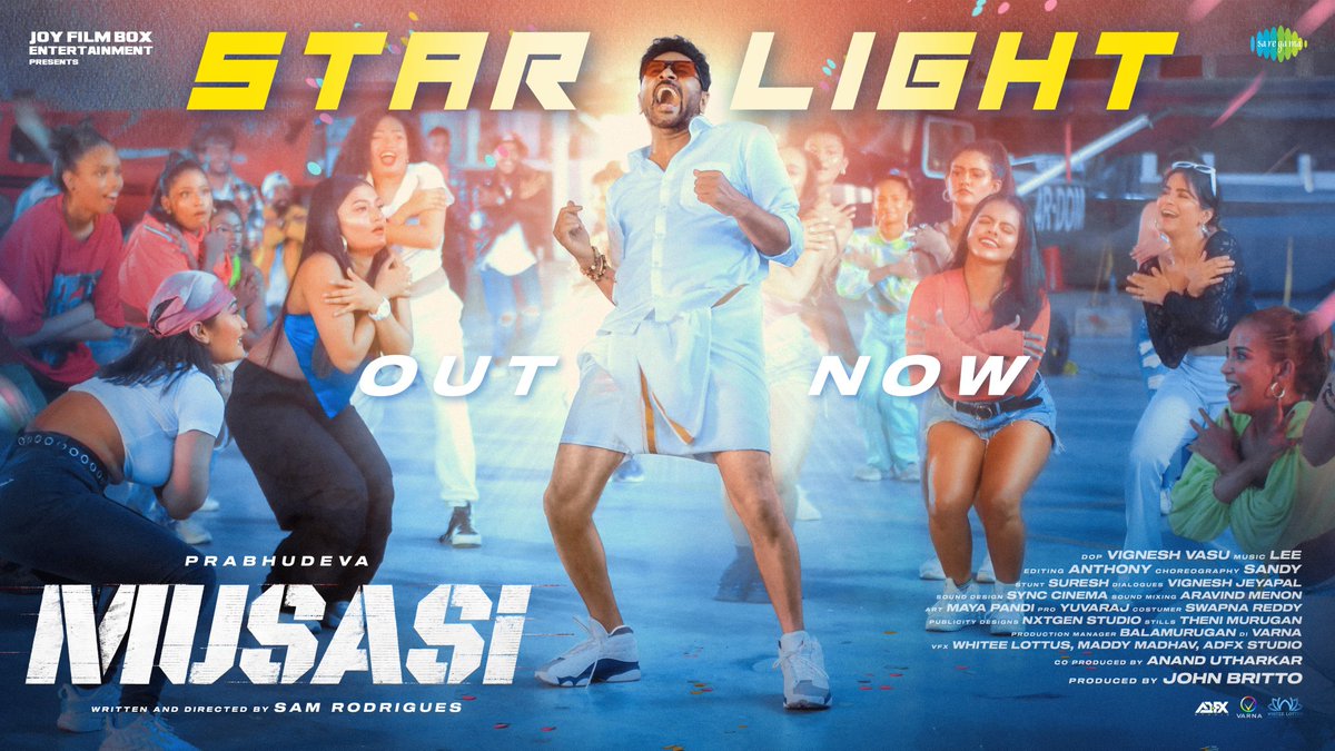 Get Set To Ignite The Floor!🕺🏻

The Vibrant #Starlight Song from #Musasi is Out Now!🤩🎶

🔗youtu.be/7hLRRDpPeXk 

A <a href="/leanderleemarty/">Leander Lee Marty</a> musical 🎼