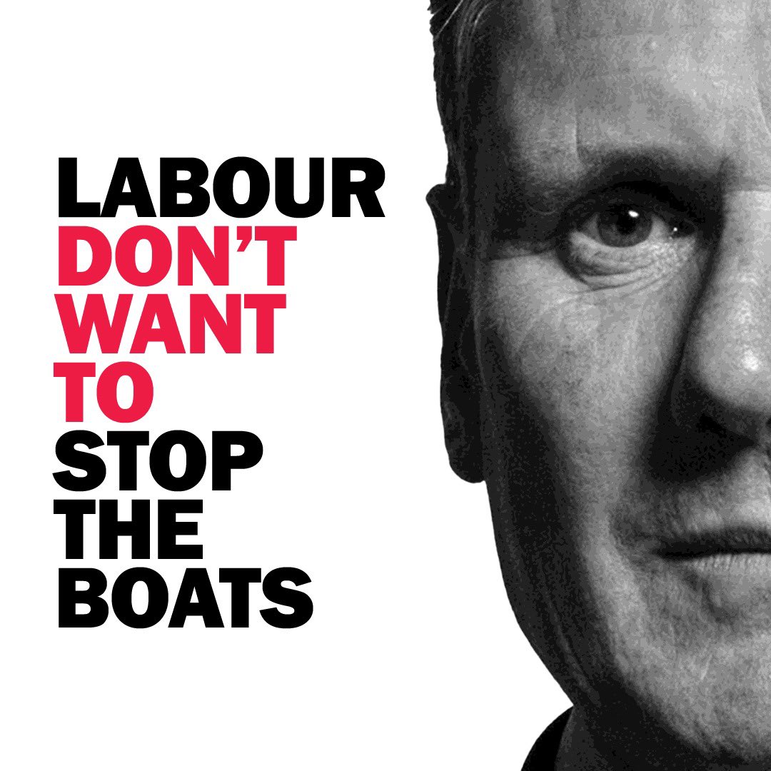 Who agrees that Labour don’t want to stop the boats? I do.