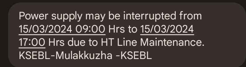 jCodeX_'s tweet photo. @KSEBLtd What the heck is wrong with you people. In this scorching summer, you are having constant power cuts everyday in the name of maintenance, it's fine if it's just for 2-3 hrs but the whole freaking day. You got some nerve making people mad in this heat. https://t.co/Hhw58aNj3D