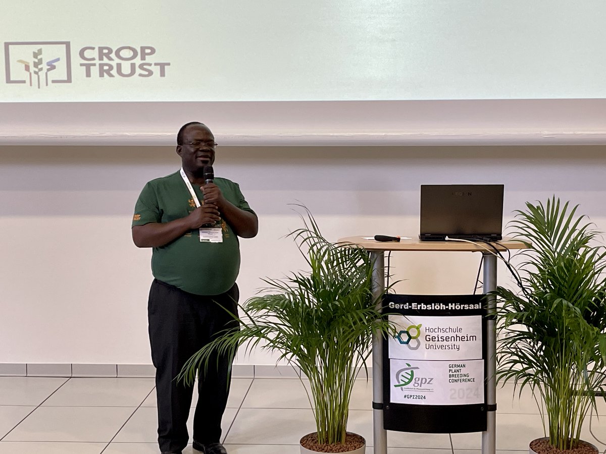 The Crop Trust (@croptrust) on Twitter photo The #BOLDcwr project broadens the genetic base of seven key food and forage crops.  
At #GPZ2024 in Geisenheim, researchers presented their achievements of BOLD's pre-breeding efforts with alfalfa, potato, finger millet and barley. The #BOLDcwr project broadens the genetic base of seven key food and forage crops.  
At #GPZ2024 in Geisenheim, researchers presented their achievements of BOLD's pre-breeding efforts with alfalfa, potato, finger millet and barley.
