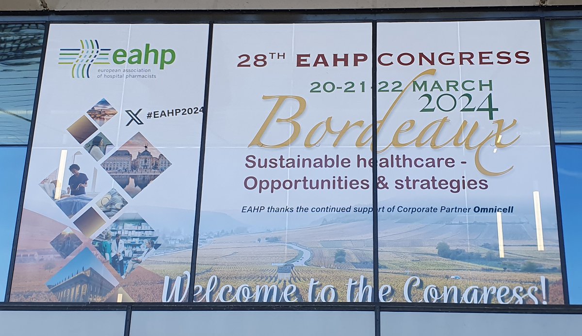 We're happy to be in sunny Bordeaux for #EAHP2024! Come to the EAHP booth in the exhibit area to learn more about the journal and talk to us about becoming an author or reviewer. Don't miss the chance to talk to our editors attending the conference for their advice too