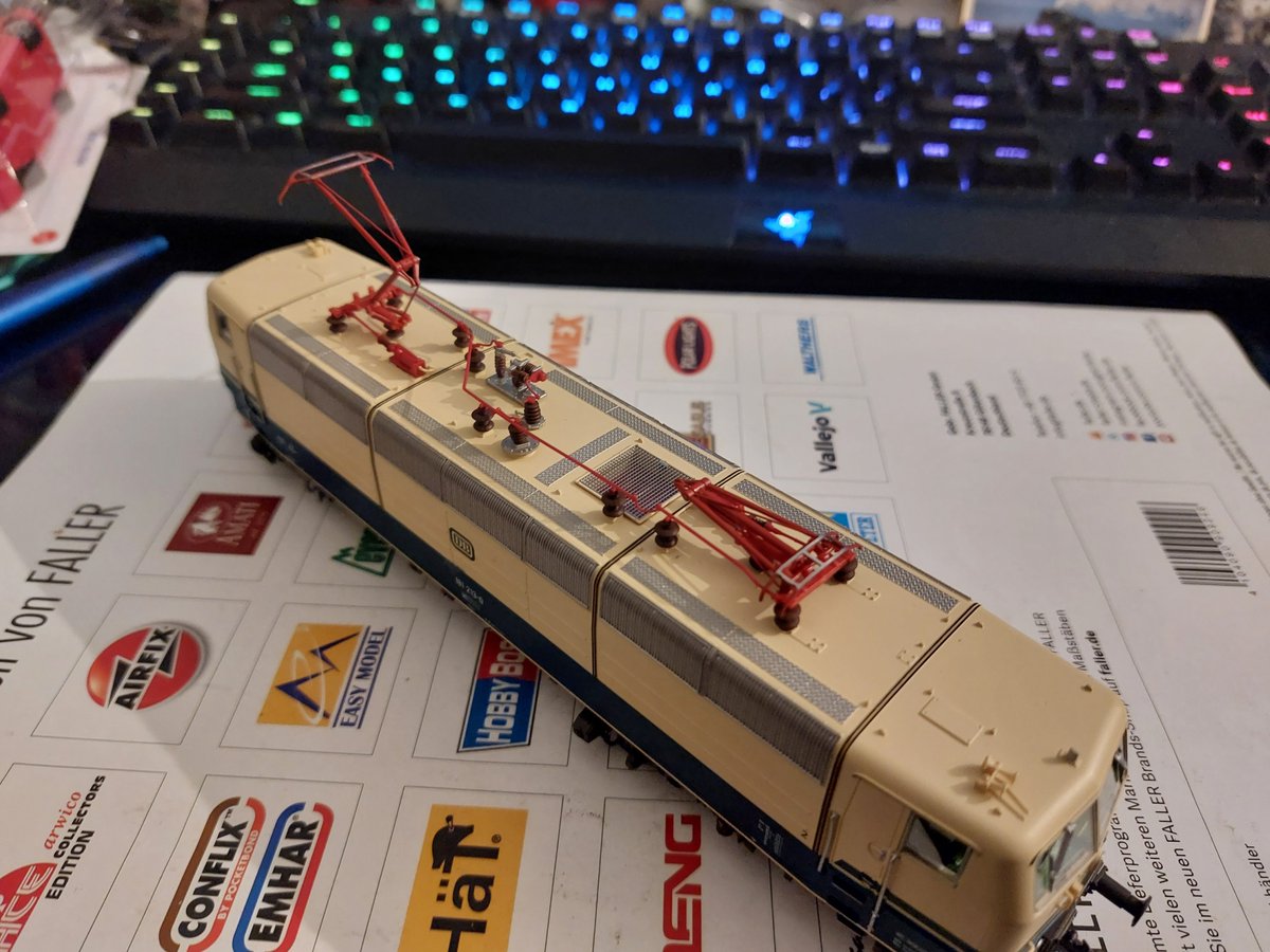 HuskySethy's tweet photo. Did a small restoration on this Piko br 181. It was sold as Broken for very cheap so I bought it and got parts and it is looking great again. https://t.co/wqev11NCak
