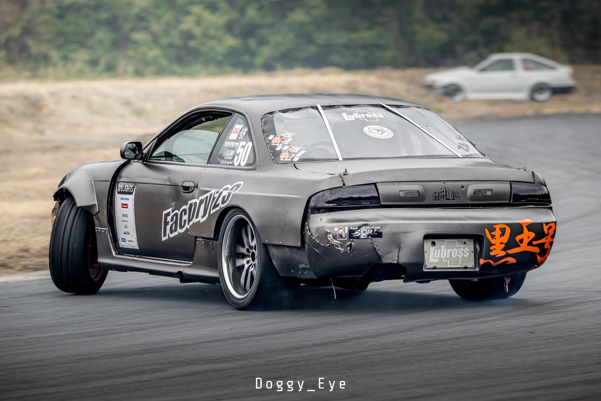 drifting! #airou走 #アイルー走 #silvia #drift #driftcar #ドリフト #ドリ車 #竹田軍団 #オーナーに届け