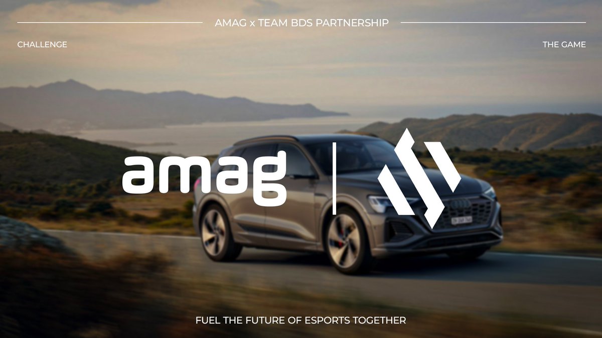 We're happy to announce that we will be partnering in 2024 with Amag, Switzerland's number 1 car dealer! More info: teambds.gg/en/news/team-b…