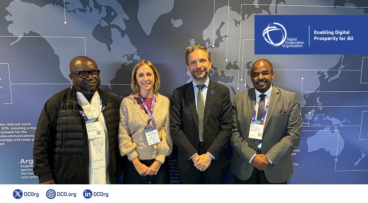 During #MWC24, in Barcelona, the DCO delegation met with Mr. Kenneth Kwaku Ashigbey, the CEO of the Ghana Chamber of Telecommunications. The DCO is committed to driving innovation and empowering communities through tech in Ghana's digital ecosystem, facilitating opportunities to…