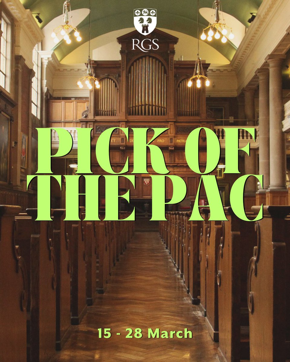 RGS Performing Arts (@rgspac) on Twitter photo This is our final Pick of the PAC before the Easter break 🐇🎻Celebrating all things Pop and Rock!
But don't worry, we have loads of amazing events coming up next term!
Check out the Spotify playlist via the link in our bio!
#PickofthePAC #RGSMusic #RGSDrama
<a href="/RGSNewcastle/">RGS Newcastle</a> This is our final Pick of the PAC before the Easter break 🐇🎻Celebrating all things Pop and Rock!
But don't worry, we have loads of amazing events coming up next term!
Check out the Spotify playlist via the link in our bio!
#PickofthePAC #RGSMusic #RGSDrama
<a href="/RGSNewcastle/">RGS Newcastle</a>
