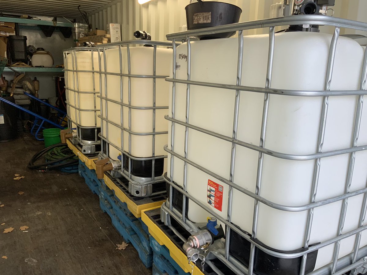 Mixers are set up and ready for 2024. This year we are blending our Humic, Micro and Seaweed Blend, as well as pre melting 46-0-0, pre mixing a soluble 16-0-0 Amino Acid and brewing a four colony Bacillus.