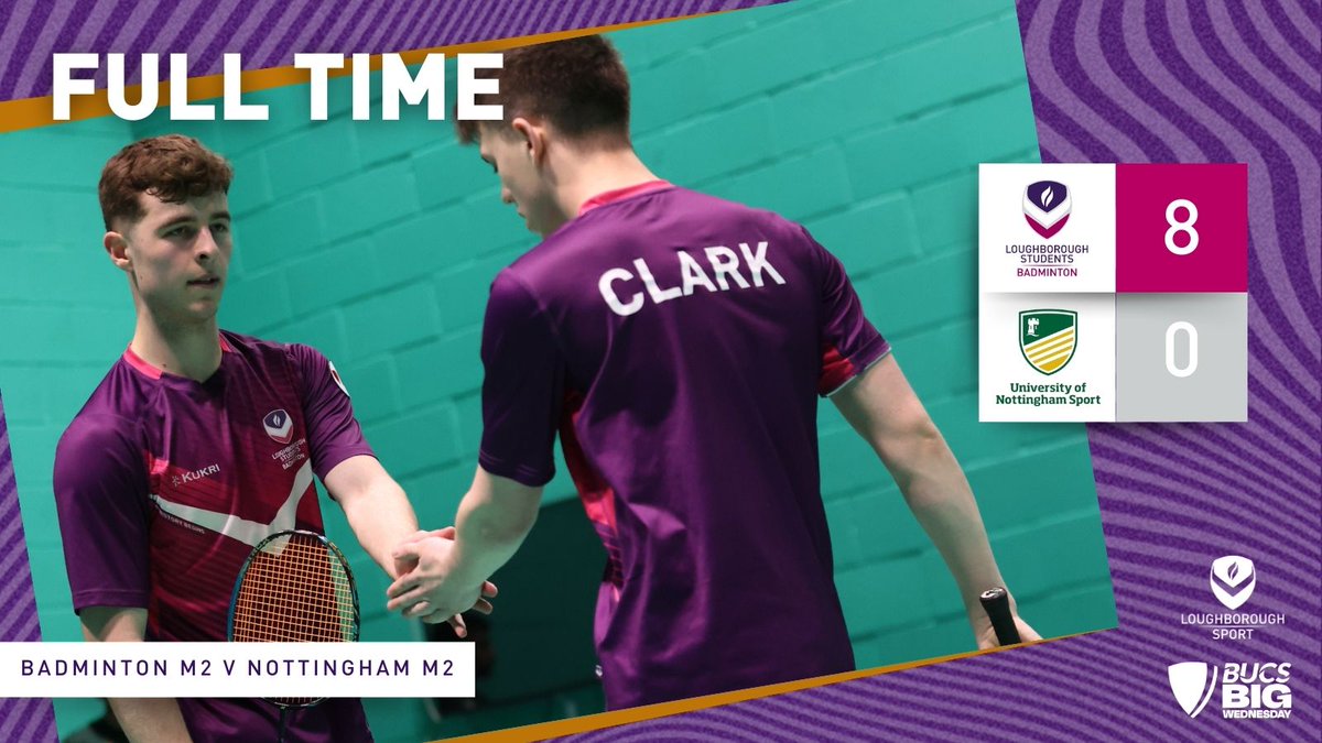 FULL TIME

<a href="/Lborobadminton/">Lboro Badminton</a>  <a href="/BUCSsport/">BUCS</a>