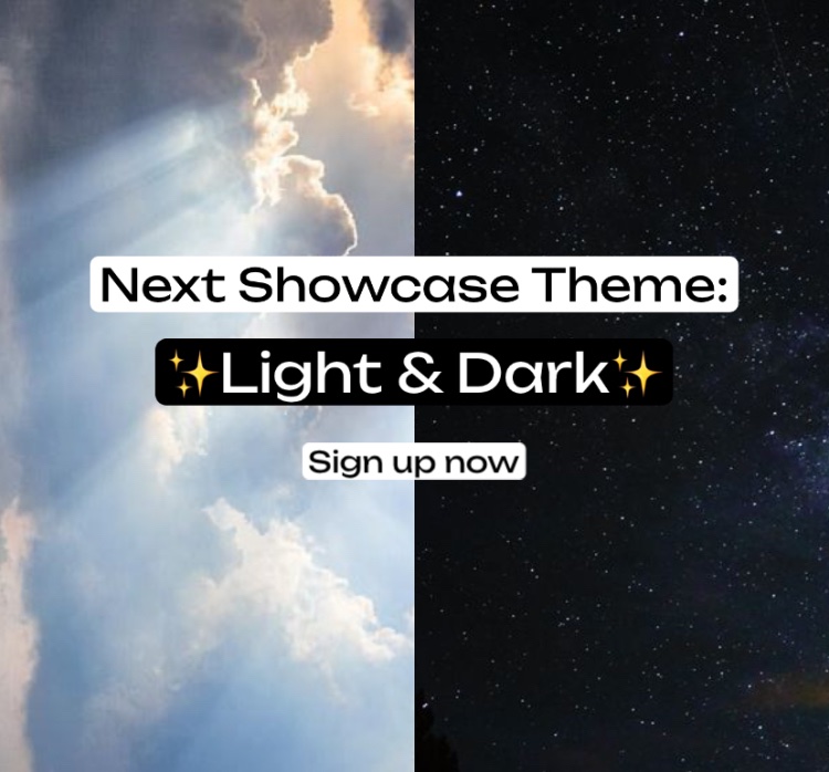 This is your big opportunity to perform work at our next showcase!! No finished work is needed to sign up- docs.google.com/forms/d/e/1FAI…