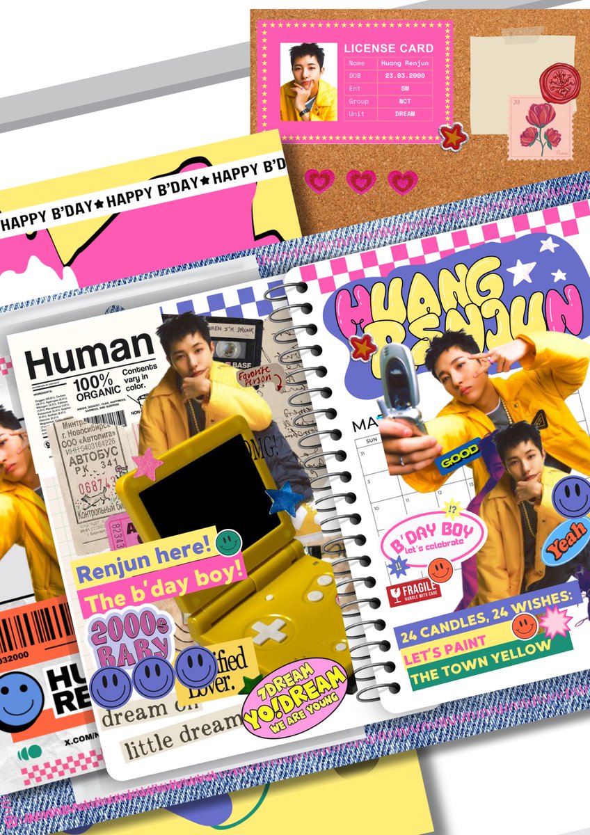 NationFoxies's tweet image. Celebrate with 24 Candles, 24 Wishes : “𝖫͟𝖾͟𝗍͟’𝗌͟ 𝖯͟𝖺͟𝗂͟𝗇͟𝗍͟ 𝗍͟𝗁͟𝖾͟ 𝖳͟𝗈͟𝗐͟𝗇͟ 𝖸͟𝖾͟𝗅͟𝗅͟𝗈͟𝗐” | ᘛ ֹ︵ Today has been remarkable, filled with vibrant hues that have left a joy. Let’s mark the day in style because it’s high time we celebrated Renjun’s Birthday.