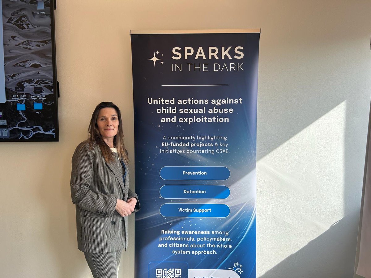 Thrilled to be part of the 'Sparks in the Dark' conference in Prague alongside advocates from other @EU_Commission projects combatting child sexual abuse. Our @cesagramEU project brings a distinct focus on survivor voices, adding essential perspectives to the discussion.