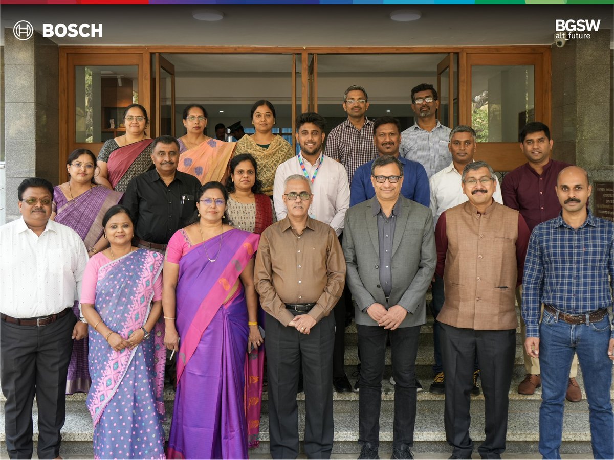 BoschSoftware's tweet photo. BGSW, with RVCE, Bangalore, &amp; VIT, Pune, launched an elective on Human Machine Interface (HMI). The course will include industry relevant curriculum &amp; help students work on real-time projects &amp; prepare them to solve real-life challenges. #alt_future https://t.co/6NGUnHP6An