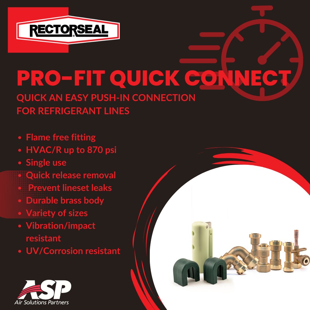 partners_air's tweet image. Upgrade to hassle-free HVAC/R installations with our push-to-connect, flame-free fittings! Quick, easy, and leak-proof. Make the switch today! 🔥🌀 

#HVACR #PushToConnect #Efficiency