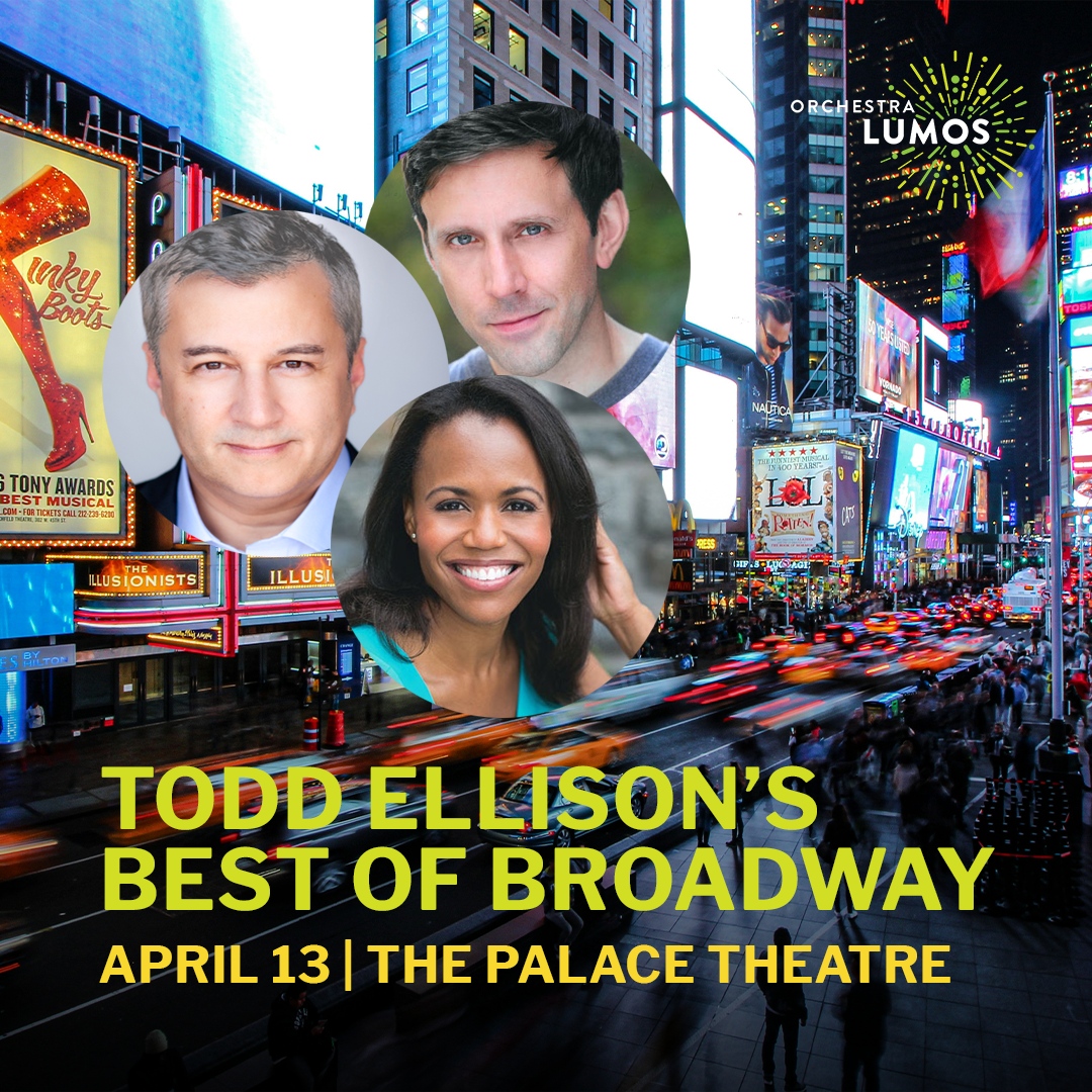 *The lights are bright in Stamford!* Coming up 'Todd Ellison's Best of Broadway' on April 13th @PalaceStamford. 🔗 orchestralumos.org/todd-ellisons-… @nikkireneesings @lewiscleale @todd_b_ellison #StamfordCT #CTMusic #CTevents #indoorevents #kidsevents #theatreevents #CTtheatre